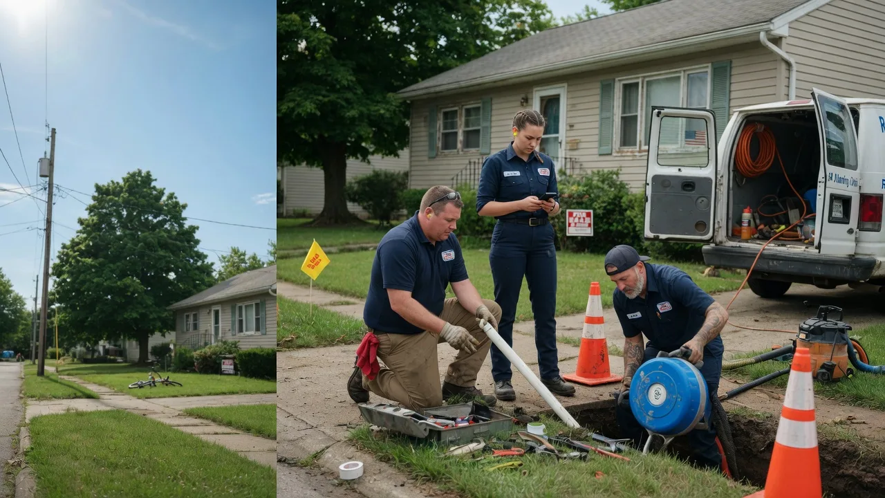 Sewer Line Repair in East Dubuque, IL near me